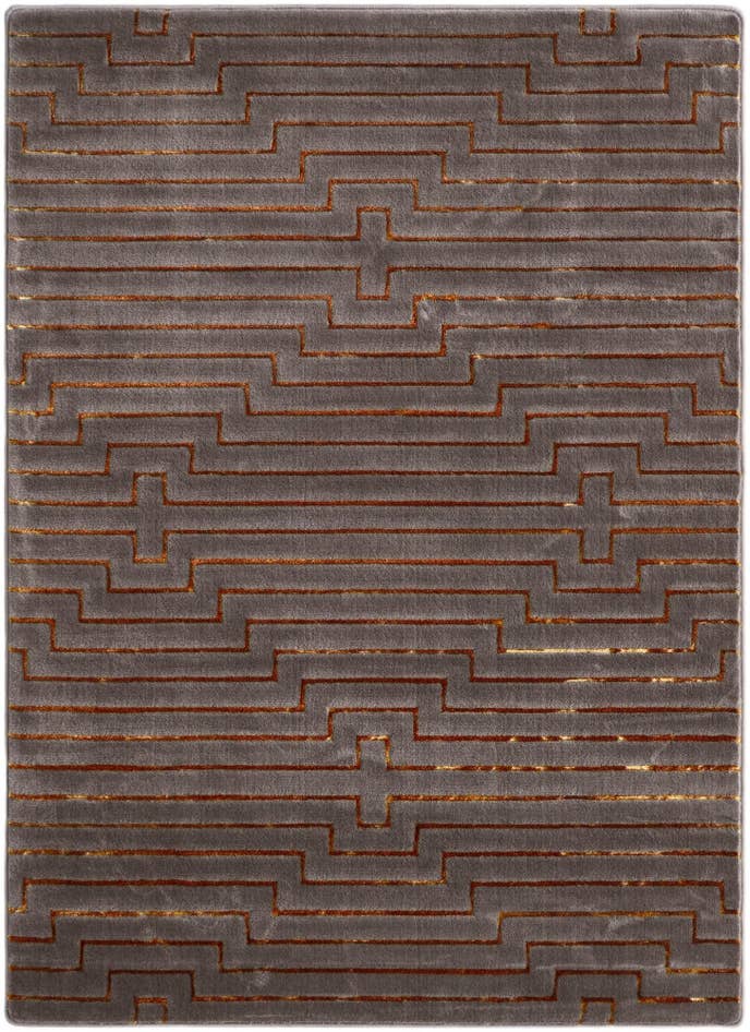 Detail image of 5' 3 x 7' Vogue Geo Rug