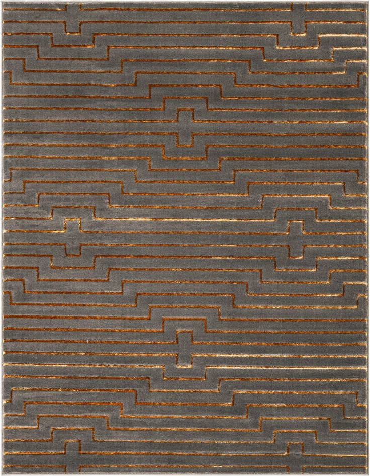 Detail image of 5' 3 x 8' Vogue Geo Rug