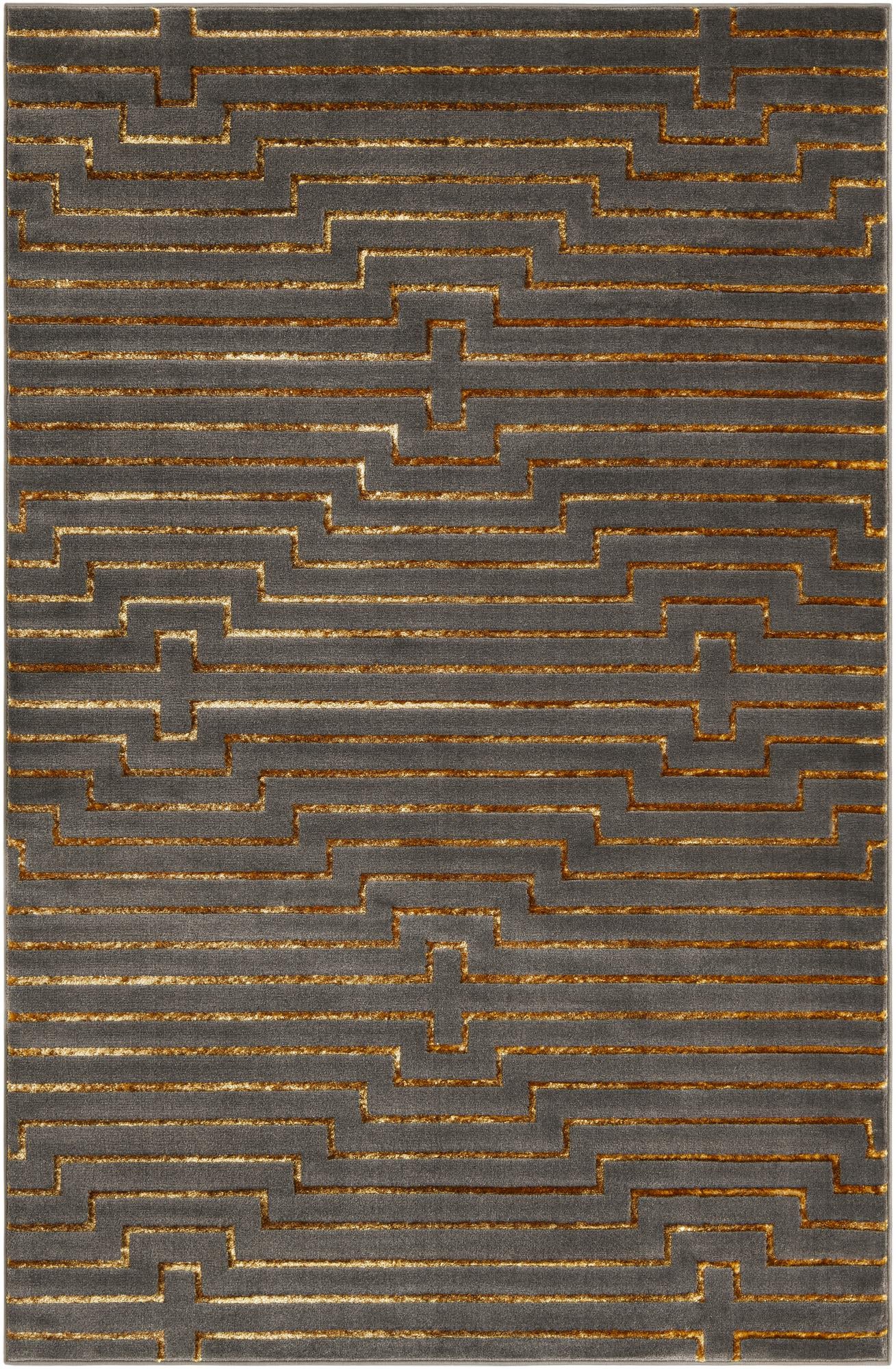 Rug Gray and Gold Swatch link