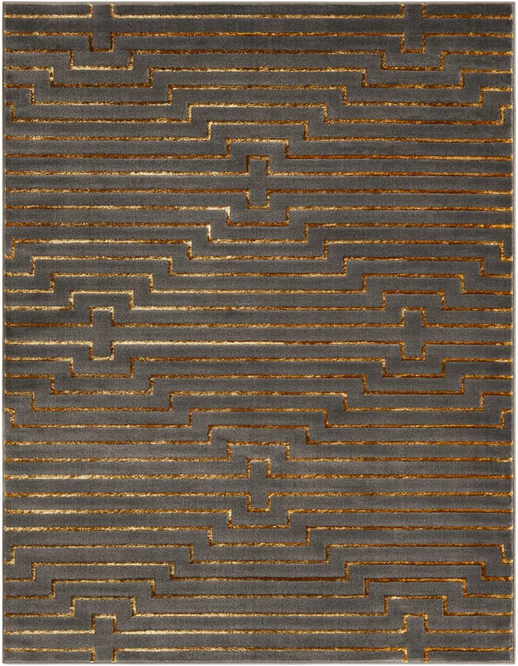 Detail image of 6' x 9' Vogue Geo Rug