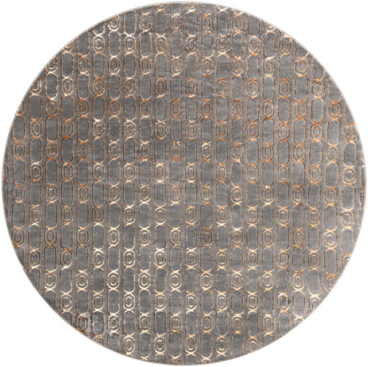 Detail image of 10' x 10' Vogue Geo Round Rug