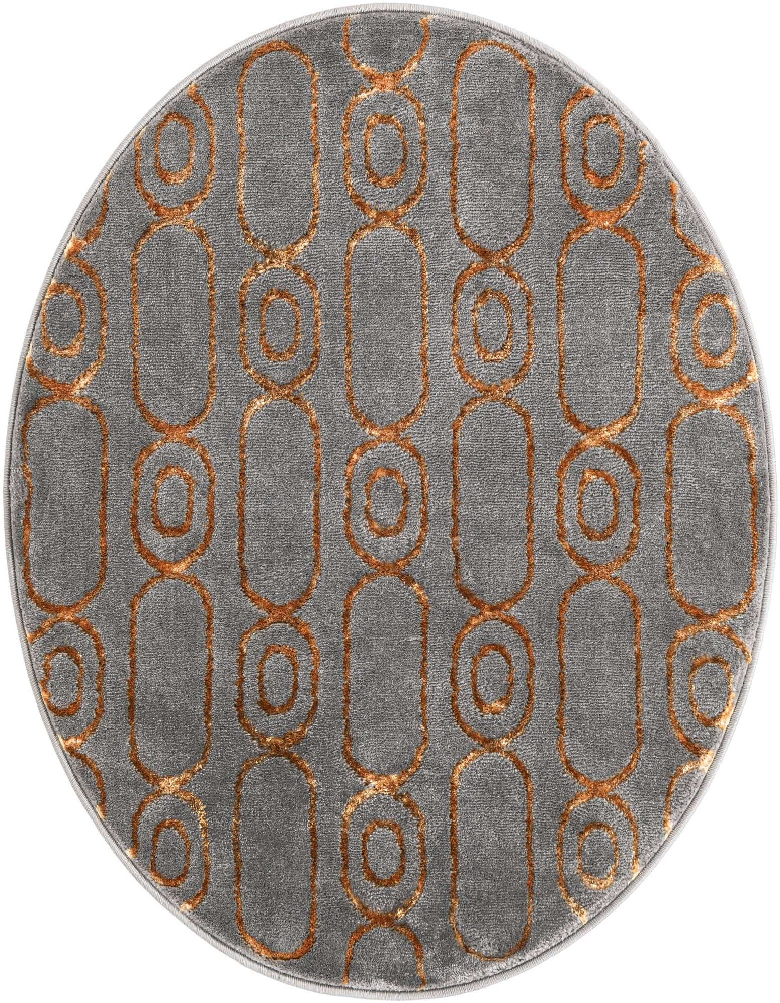 3' x 3' Vogue Geo Round Rug