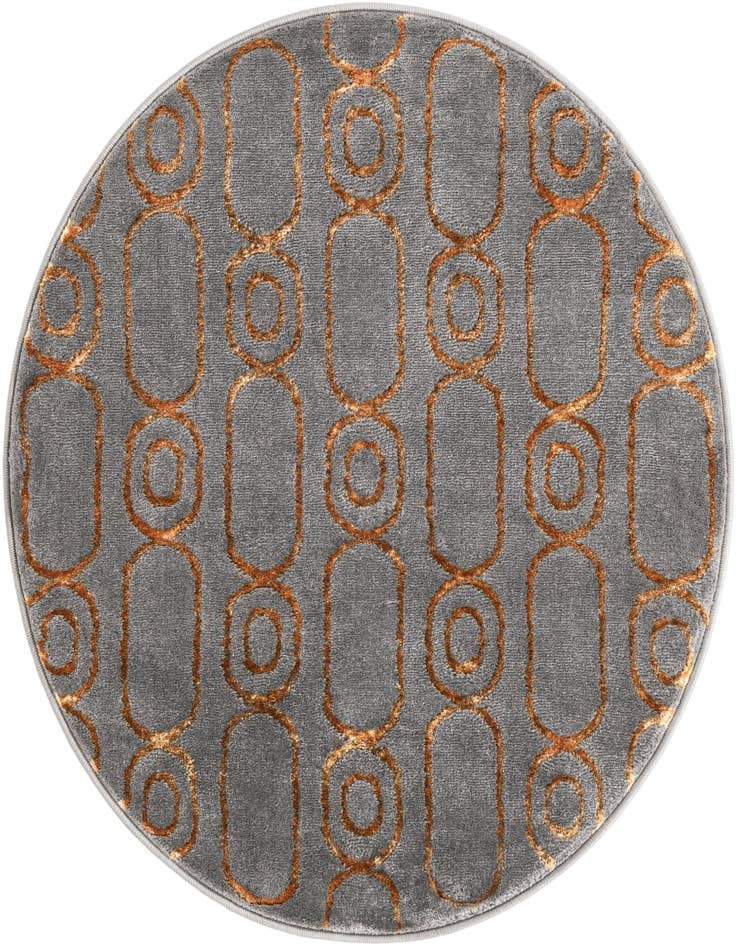 Detail image of 3' x 3' Vogue Geo Round Rug