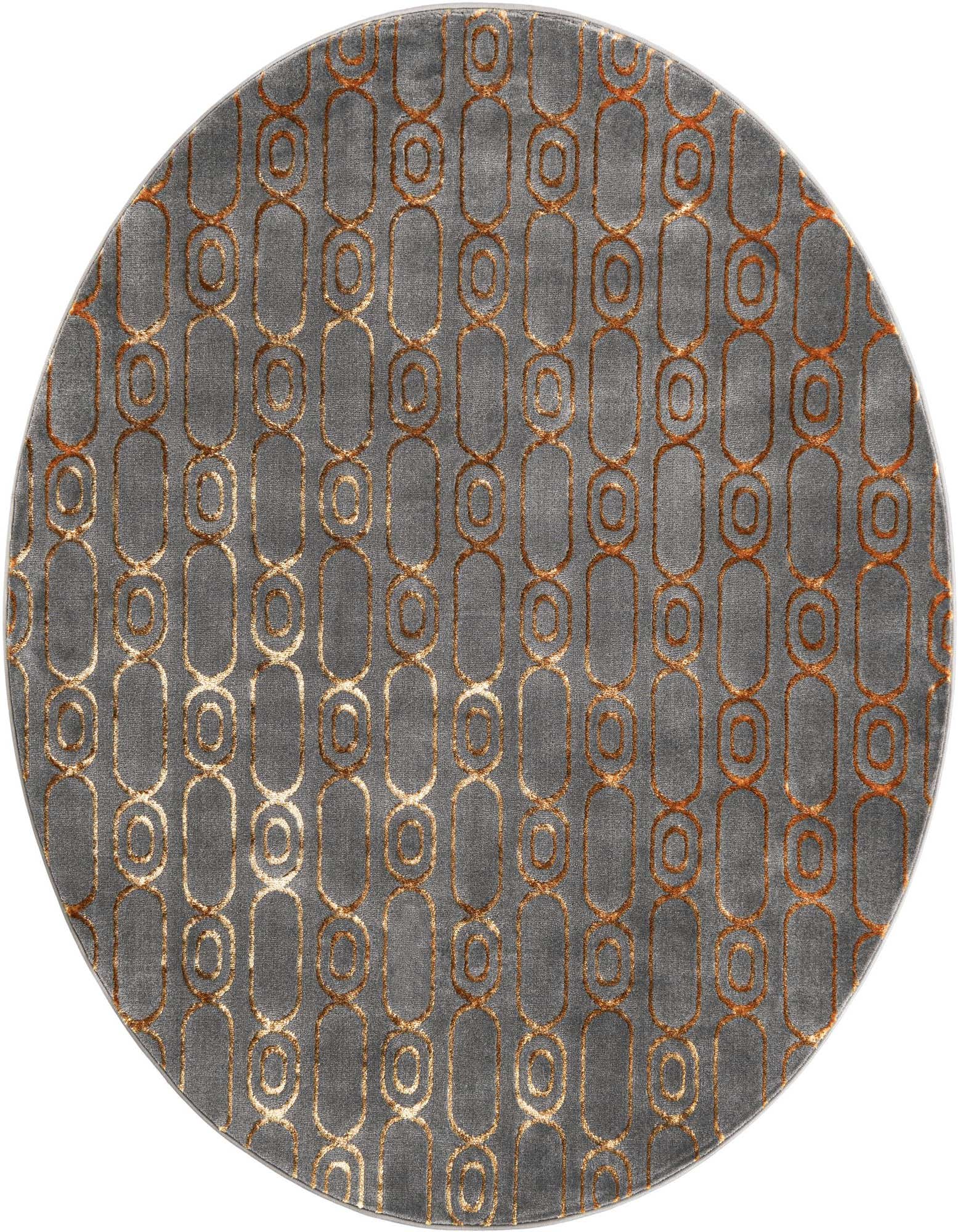 6' x 6' Vogue Geo Round Rug
