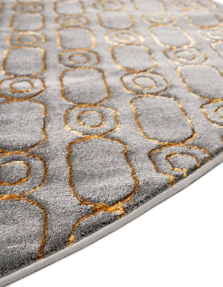 Detail image of 6' x 6' Vogue Geo Round Rug