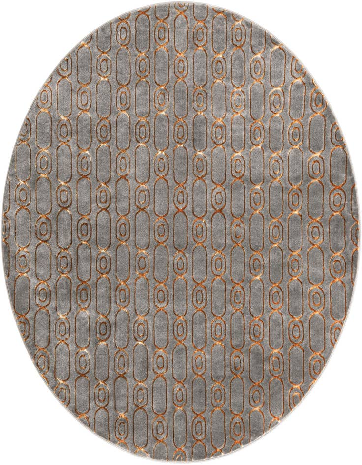 Detail image of 7' 10 x 7' 10 Vogue Geo Round Rug