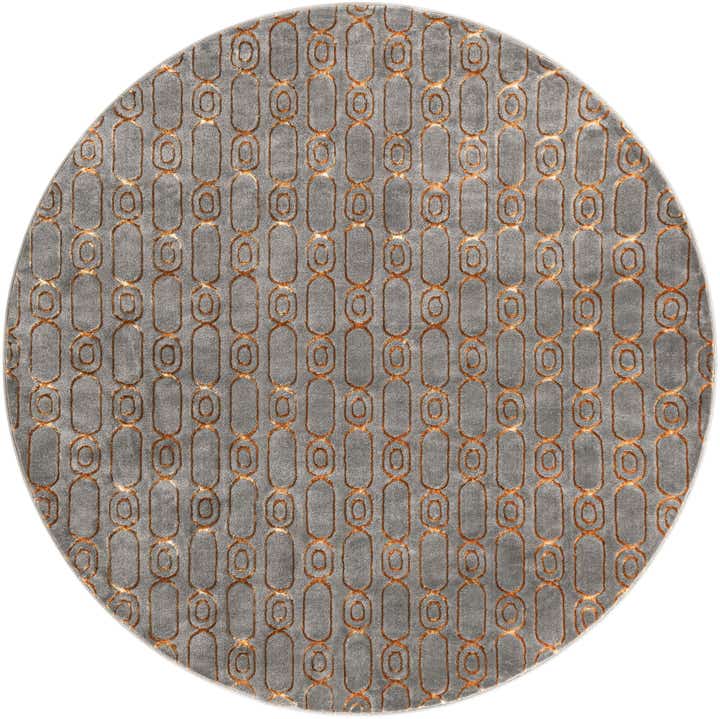 7' 10 x 7' 10 Vogue Geo Round Rug