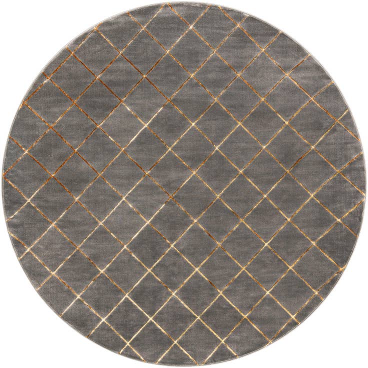 Detail image of 10' x 10' Vogue Geo Round Rug