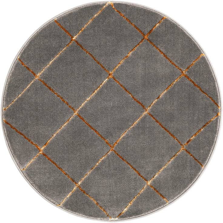 Detail image of 3' x 3' Vogue Geo Round Rug