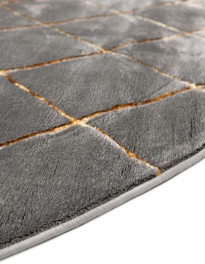 3' x 3' Vogue Geo Round Rug