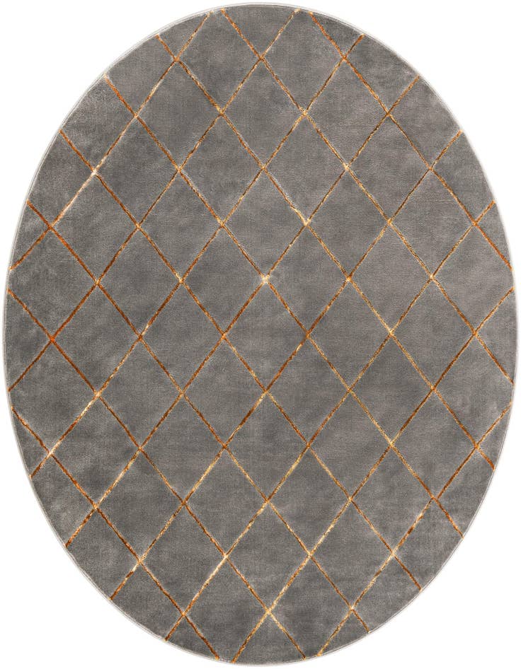 Detail image of 7' 10 x 7' 10 Vogue Geo Round Rug