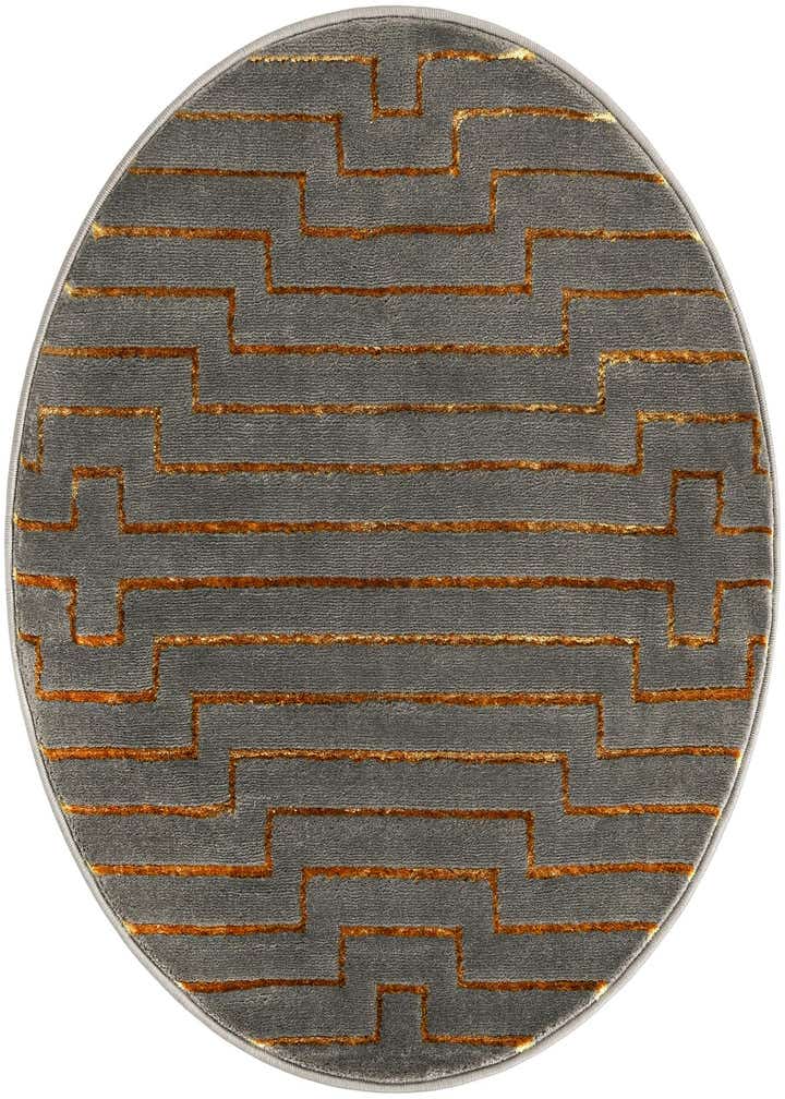 3' x 3' Vogue Geo Round Rug