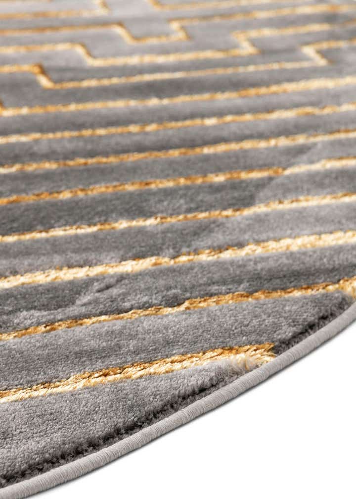 6' x 6' Vogue Geo Round Rug