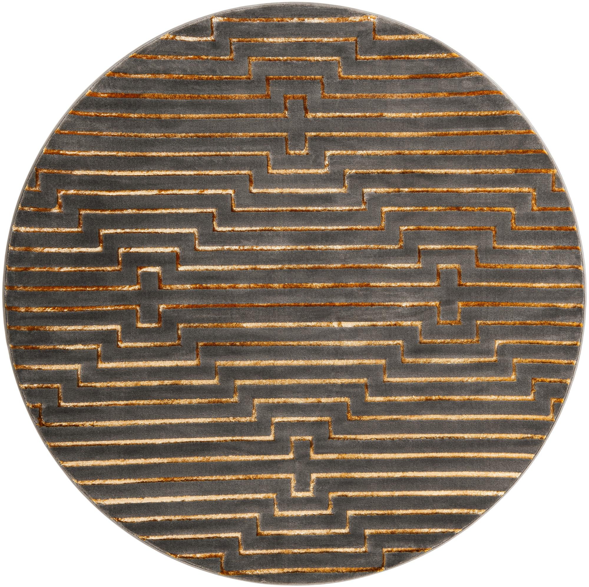 Rug Gray and Gold Swatch link