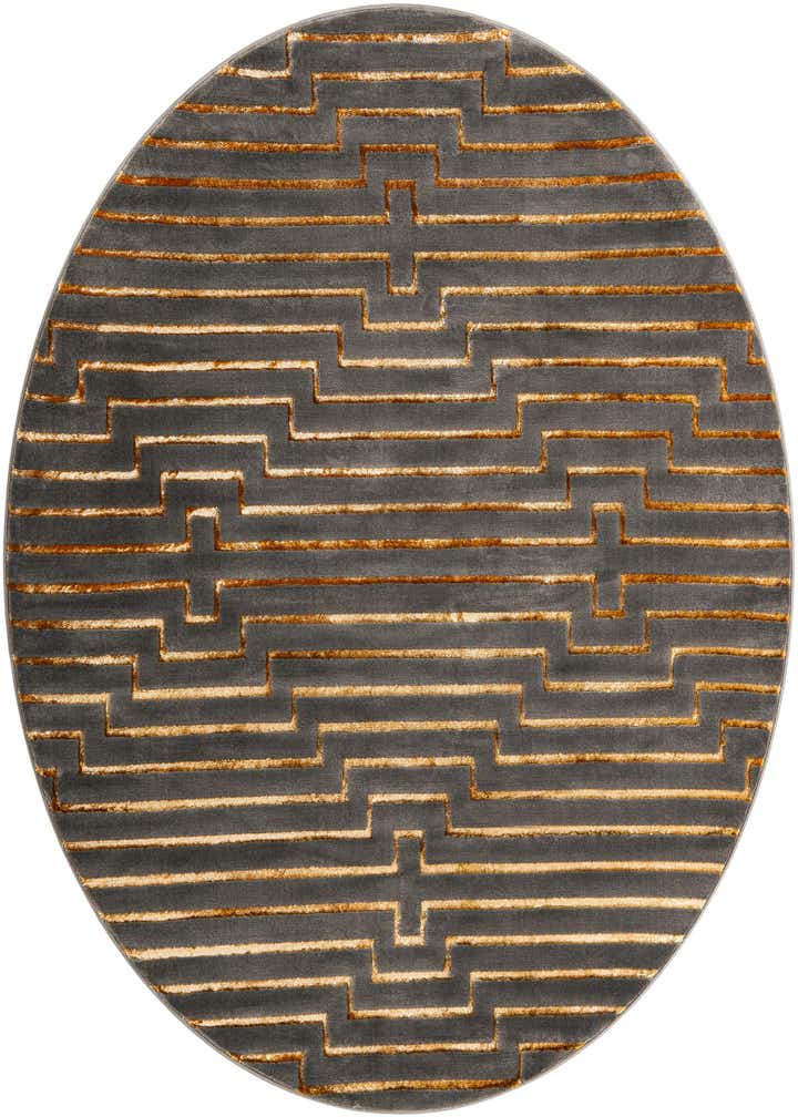 7' 10 x 7' 10 Vogue Geo Round Rug
