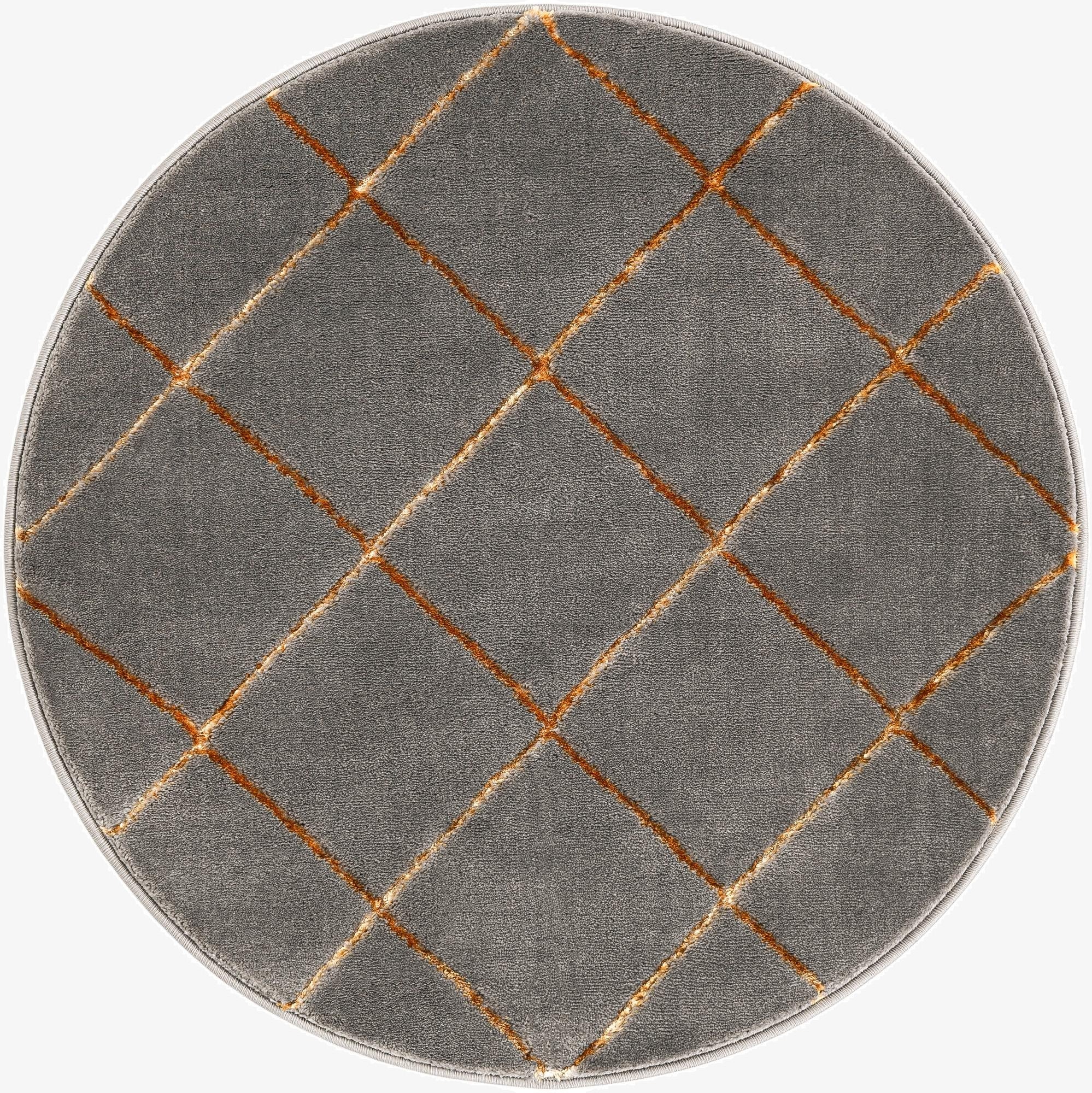3' x 3' Vogue Geo Round Rug