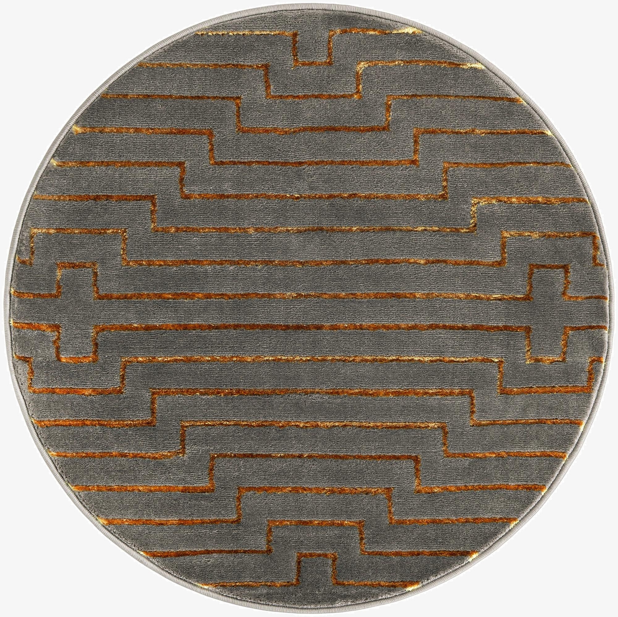 Primary image 95cm x 95cm Vogue Geo Round Rug