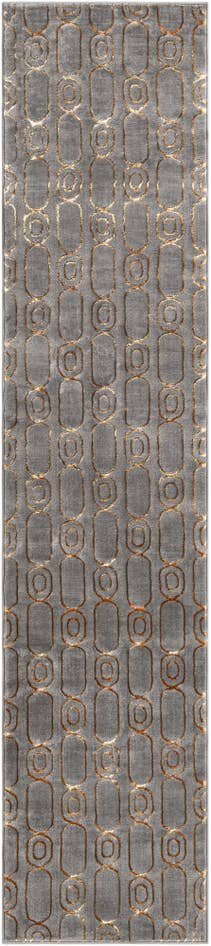 Detail image of 2' 7 x 12' Vogue Geo Runner Rug