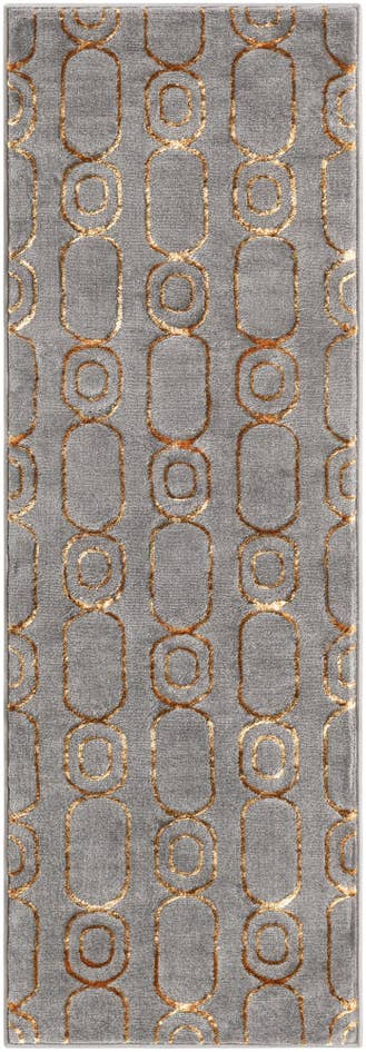 Detail image of 2' x 6' Vogue Geo Runner Rug