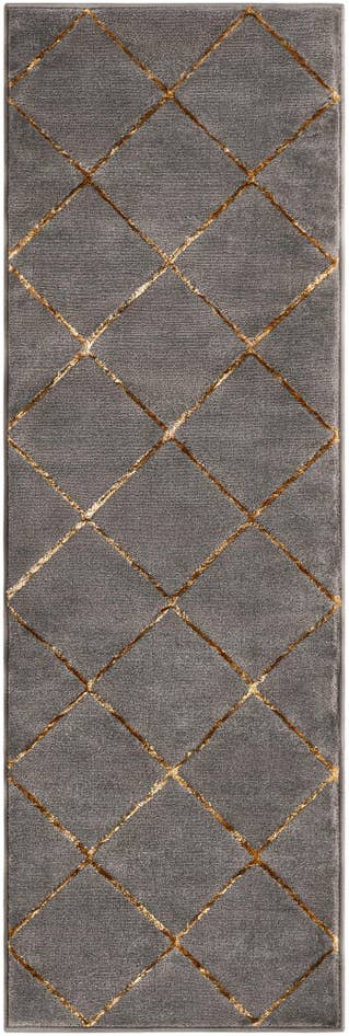 Detail image of 2' x 6' Vogue Geo Runner Rug