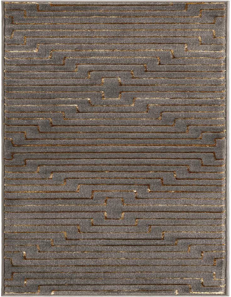 Detail image of 2' x 5' Vogue Geo Runner Rug