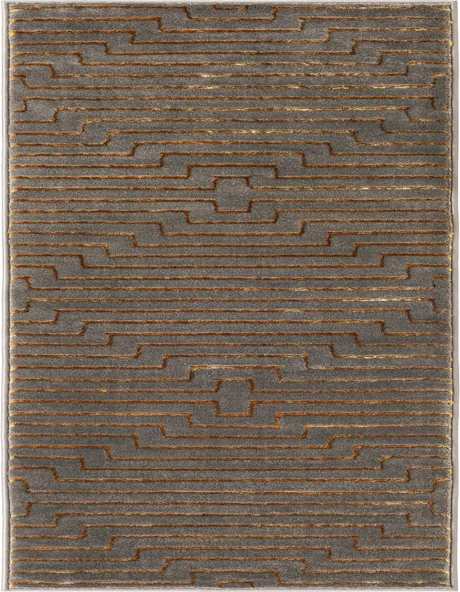 Detail image of 2' x 6' Vogue Geo Runner Rug