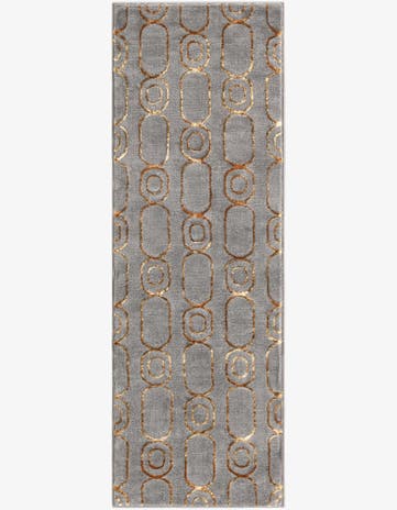 2' x 6' Vogue Geo Runner Rug