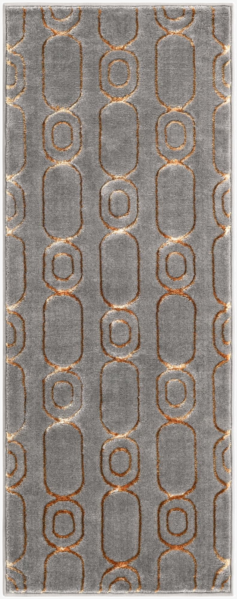 2' x 5' Vogue Geo Runner Rug