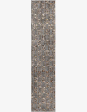 2' 7 x 12' Vogue Geo Runner Rug