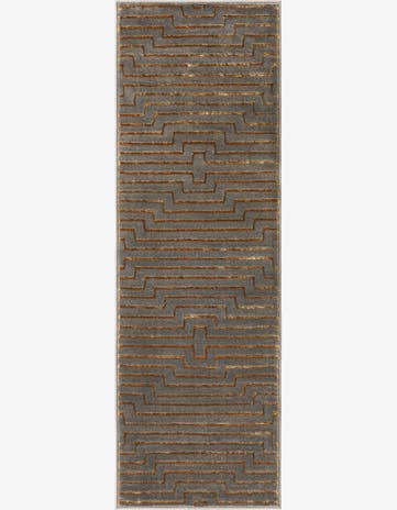 2' x 6' Vogue Geo Runner Rug