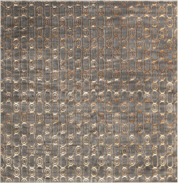 Detail image of 10' x 10' Vogue Geo Square Rug