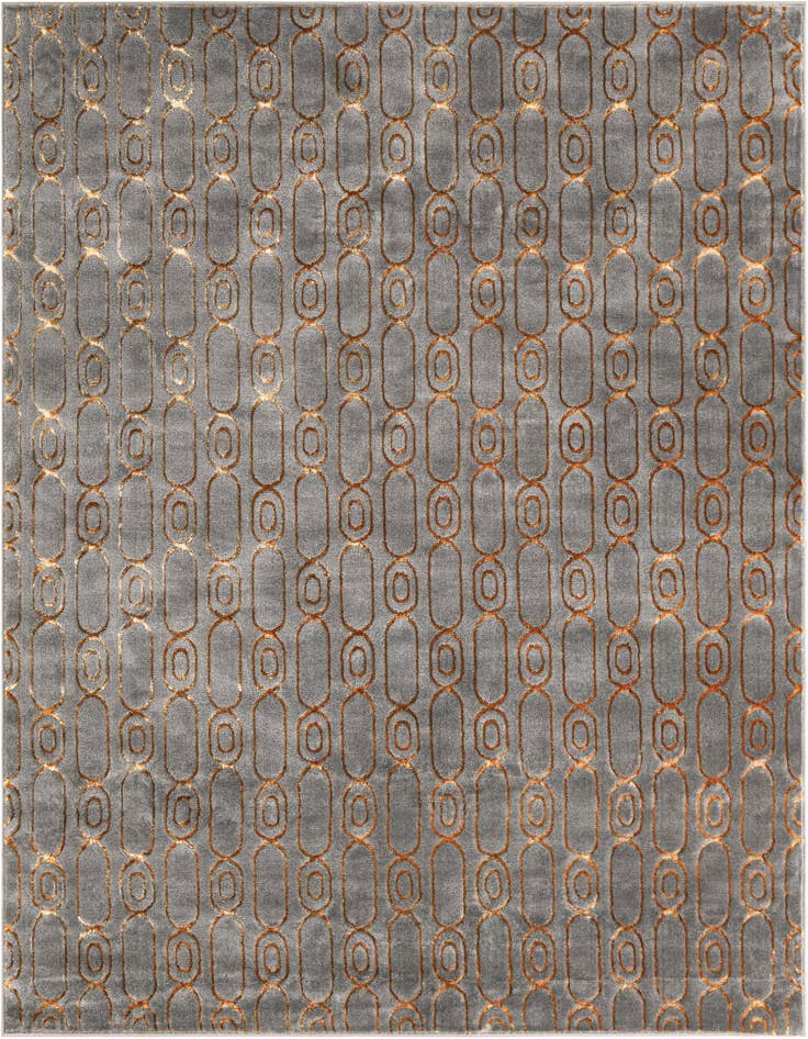 Detail image of 7' 10 x 7' 10 Vogue Geo Square Rug