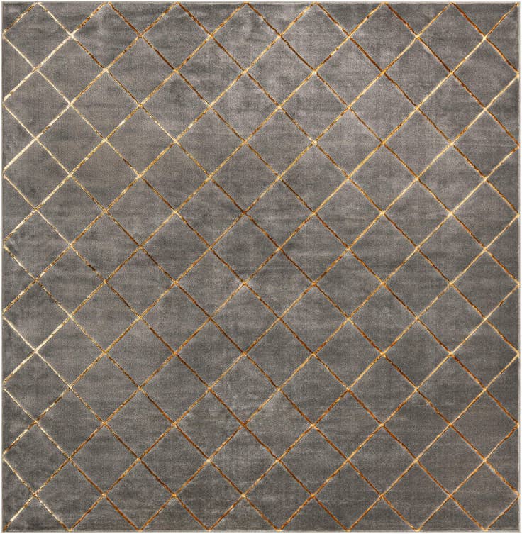 Detail image of 10' x 10' Vogue Geo Square Rug