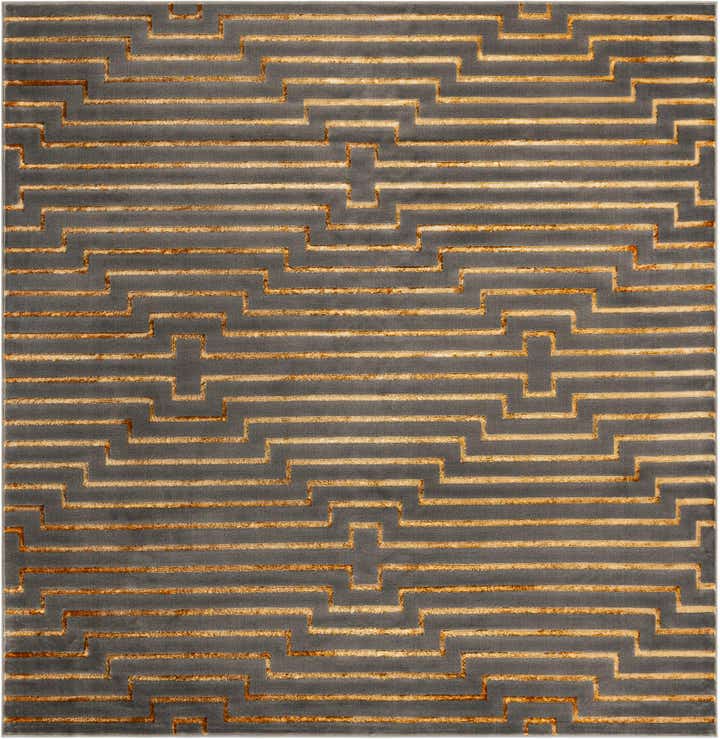 10' x 10' Vogue Geo Square Rug