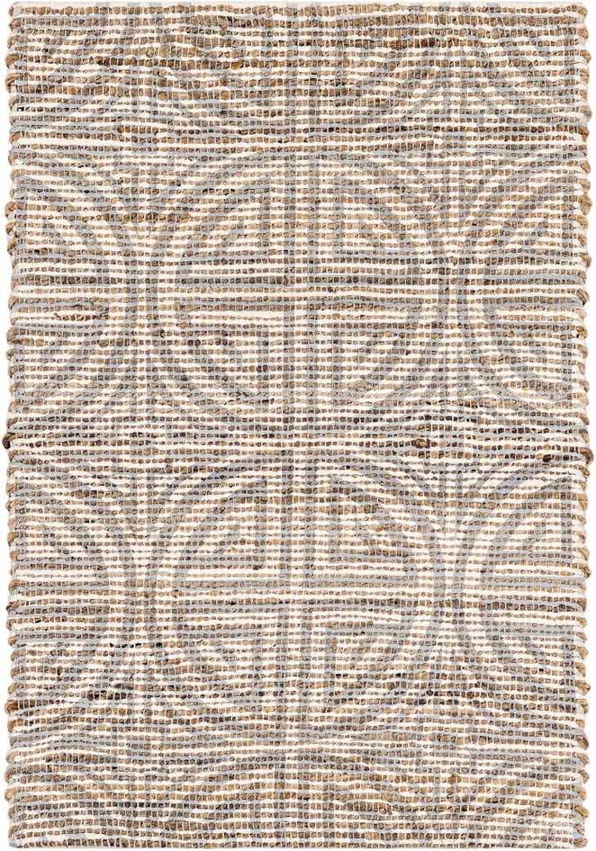 Detail image of 2' x 3' 1 Hand Woven Chenille Jute Rug