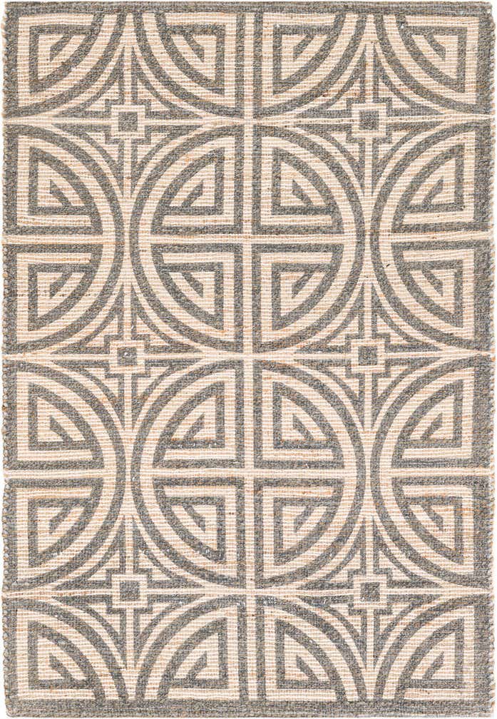 4' 1 x 6' 1 Hand Woven Chenille Jute Rug