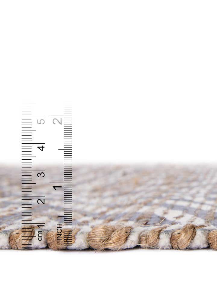 9' x 12' Hand Woven Chenille Jute Rug