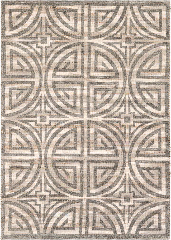 5' 1 x 8' Hand Woven Chenille Jute Rug