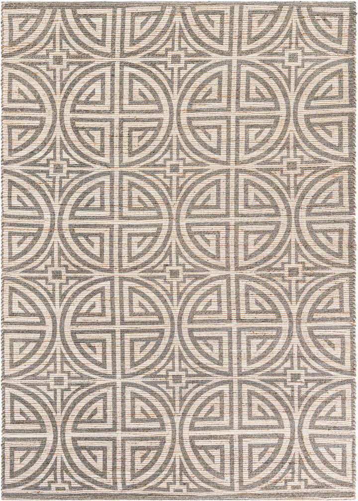 6' 1 x 9' Hand Woven Chenille Jute Rug