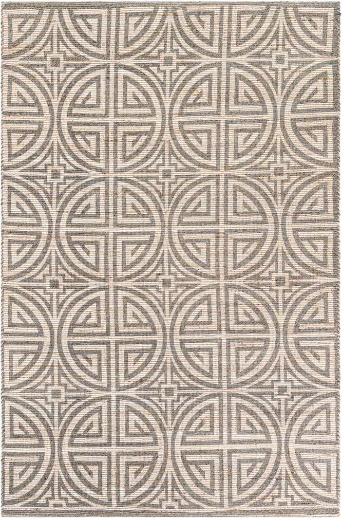 6' 1 x 9' Hand Woven Chenille Jute Rug