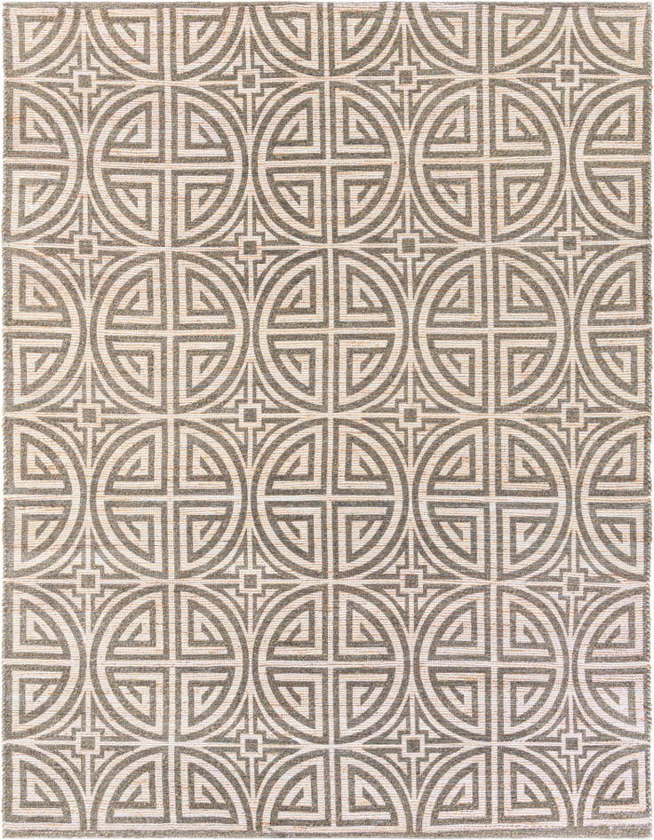 Detail image of 9' x 12' Hand Woven Chenille Jute Rug
