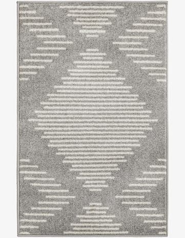 Gray and Ivory Kai Rug