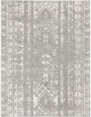 Gray and Ivory Lennon Rug