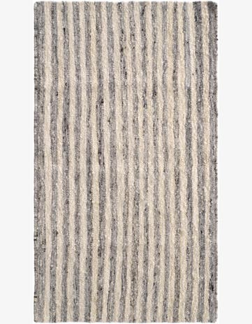 2' 11 x 5' 1 Hand Knotted Moroccan Wool Rug