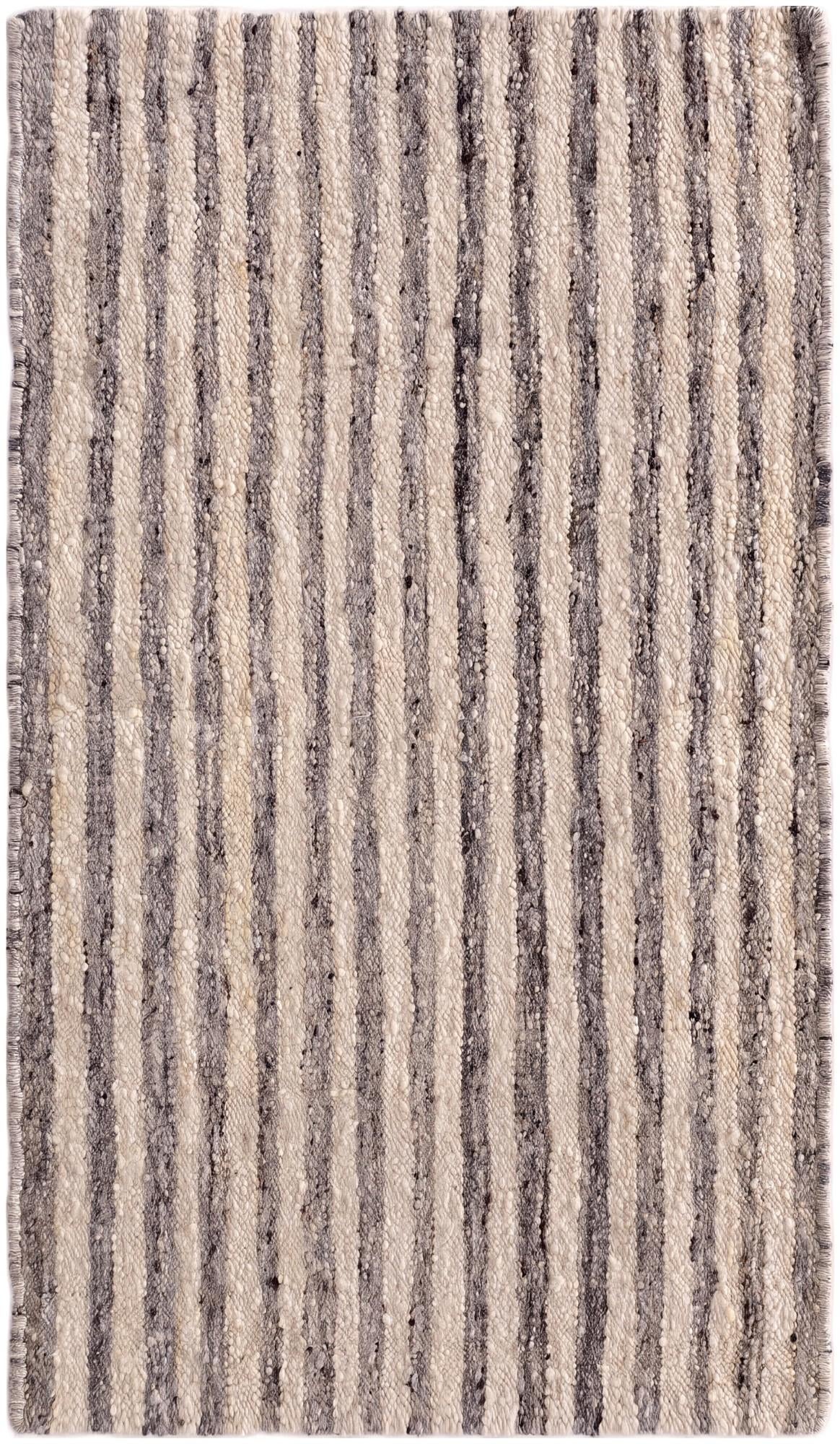 2' 11 x 5' Hand Knotted Moroccan Wool Rug