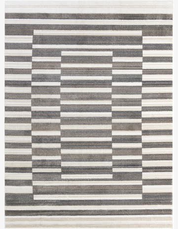 Gray and Ivory Odyssey Rug