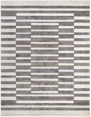 Gray and Ivory Odyssey Rug