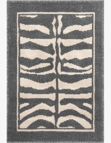 Gray and Ivory Savannah Rug