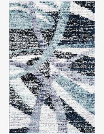 Gray and Ivory Tucson Rug