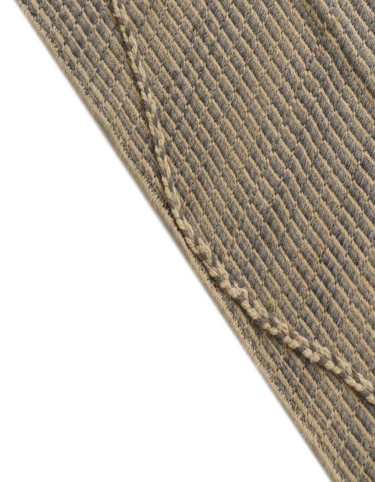 Detail image of 5' 10 x 12' 4  Hand Knotted Moroccan Wool Runner Rug